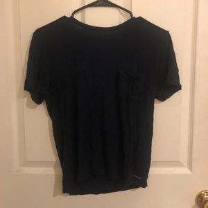 Navy blue T shirt